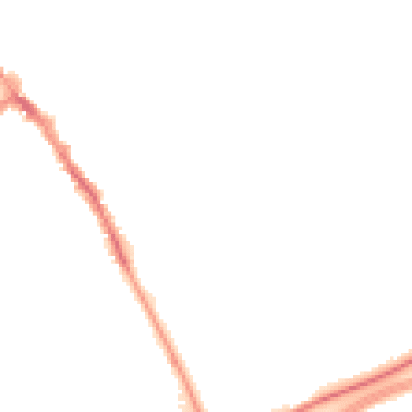 Night-time road noise heatmap for CA11 8JW