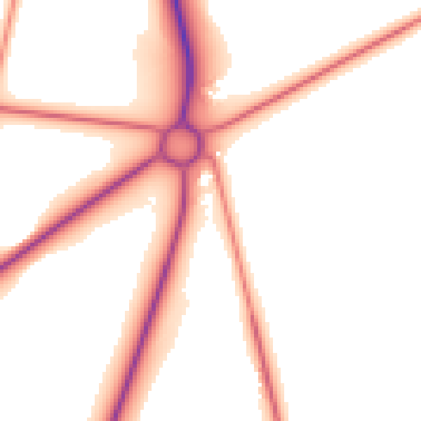 Daytime road noise heatmap for CA11 8RP