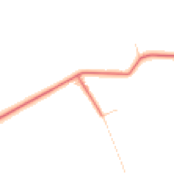 Daytime road noise heatmap for CA11 8RS