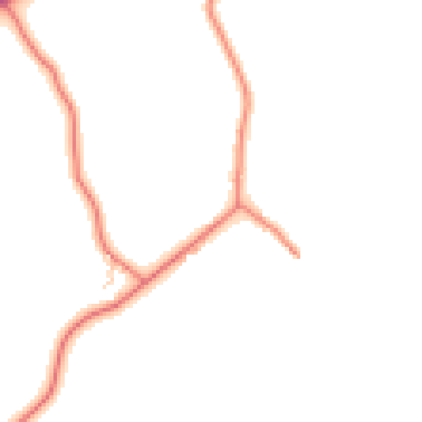 Daytime road noise heatmap for CA11 8SN