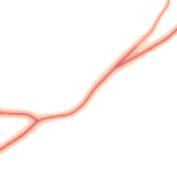 Daytime road noise heatmap for CA11 8SR