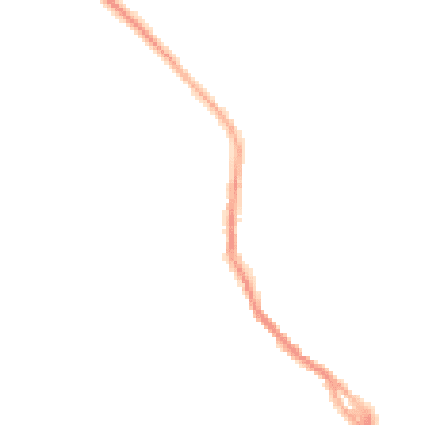 Night-time road noise heatmap for CA11 9HZ