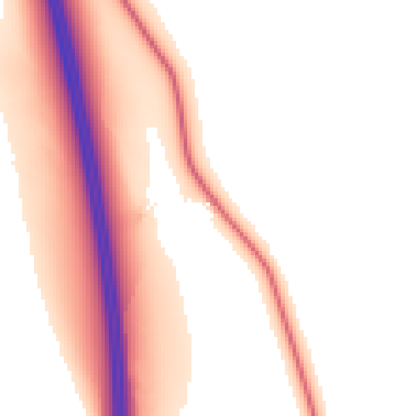 Daytime road noise heatmap for CA11 9NZ