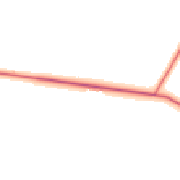 Daytime road noise heatmap for CA11 9RP