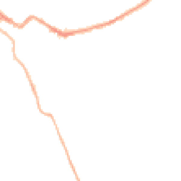 Night-time road noise heatmap for CA12 4DL