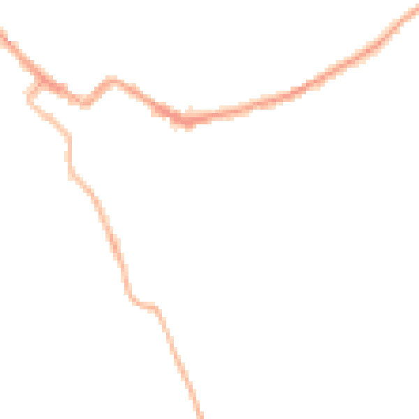 Night-time road noise heatmap for CA12 4DS