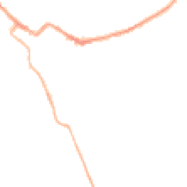 Night-time road noise heatmap for CA12 4DW