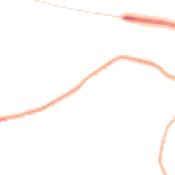 Night-time road noise heatmap for CA12 4JN