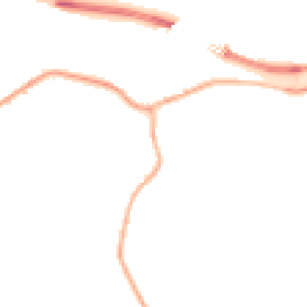 Night-time road noise heatmap for CA12 4LS