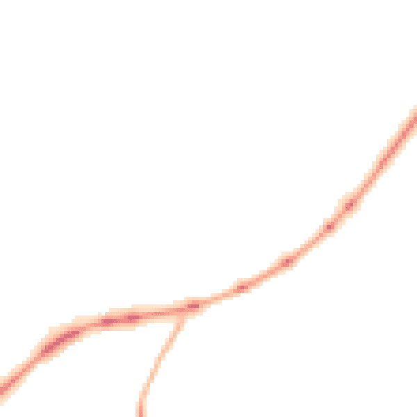 Night-time road noise heatmap for CA12 4SJ