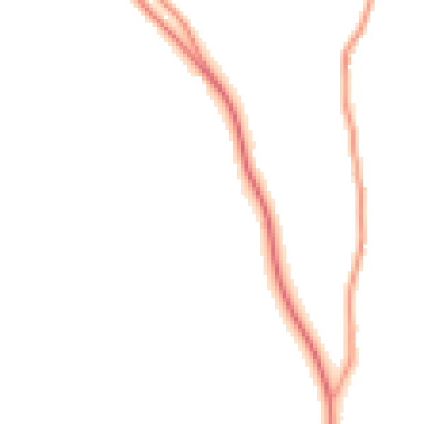 Night-time road noise heatmap for CA12 4TG