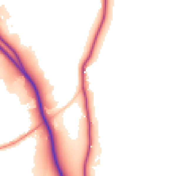 Daytime road noise heatmap for CA12 4TQ