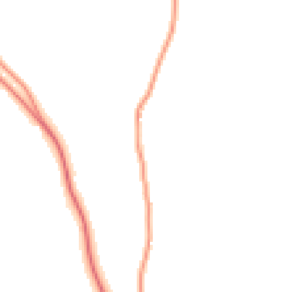 Night-time road noise heatmap for CA12 4TQ