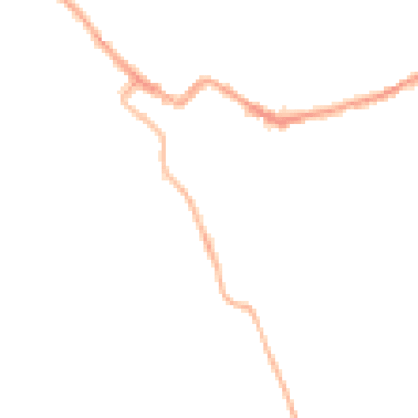 Night-time road noise heatmap for CA12 5DQ