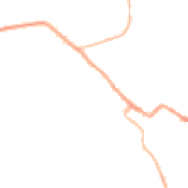 Night-time road noise heatmap for CA12 5NB