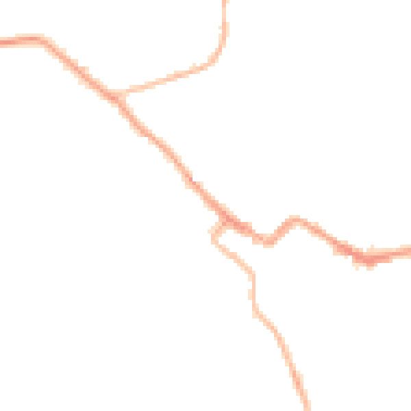 Night-time road noise heatmap for CA12 5NN