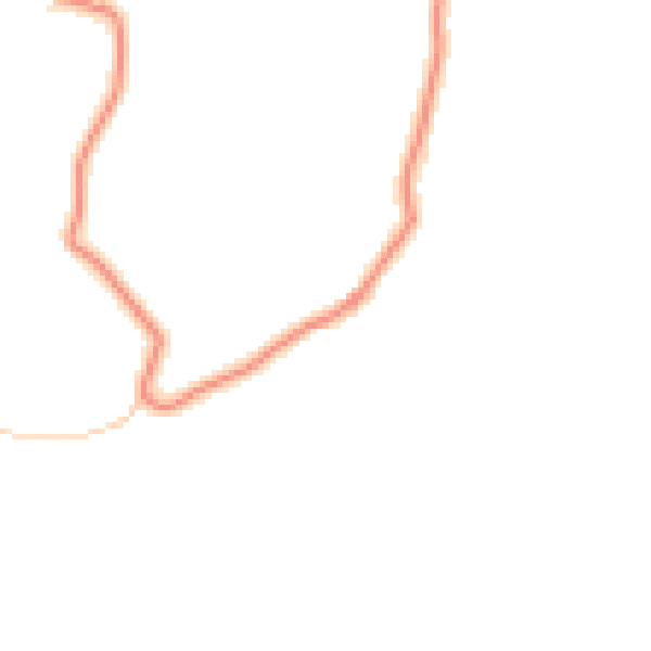 Daytime road noise heatmap for CA12 5TU
