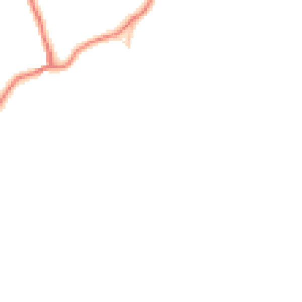 Daytime road noise heatmap for CA12 5UE
