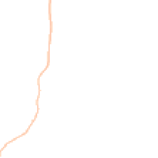 Night-time road noise heatmap for CA12 5UN