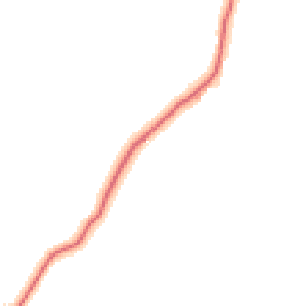 Daytime road noise heatmap for CA12 5UY