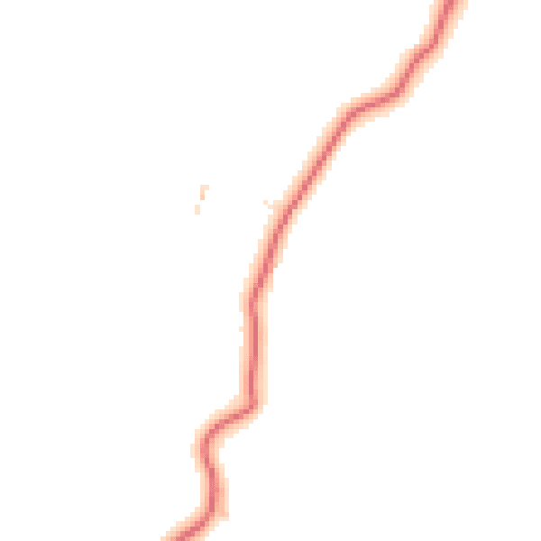 Daytime road noise heatmap for CA12 5XA