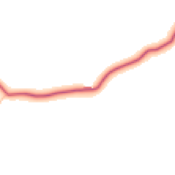 Daytime road noise heatmap for CA12 5XH