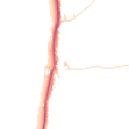 Daytime road noise heatmap for CA15 6QB