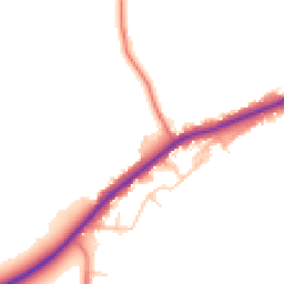 Daytime road noise heatmap for CA15 6RH