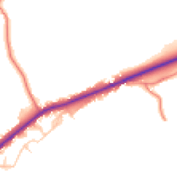 Daytime road noise heatmap for CA15 6SH
