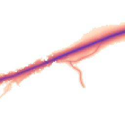 Daytime road noise heatmap for CA15 6SY