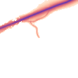 Daytime road noise heatmap for CA15 6SZ