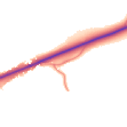 Daytime road noise heatmap for CA15 6TA