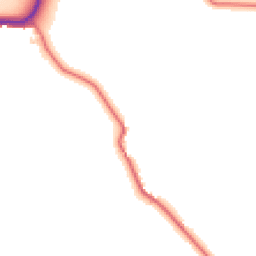 Daytime road noise heatmap for CA15 6TN
