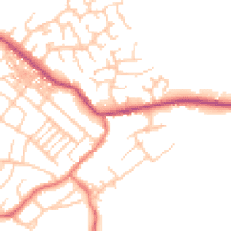 Daytime road noise heatmap for CA15 7BP