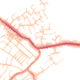 Daytime road noise heatmap for CA15 7BX