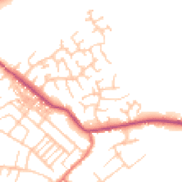 Daytime road noise heatmap for CA15 7DH