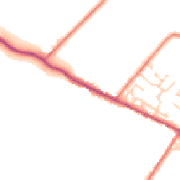 Daytime road noise heatmap for CA15 7EE