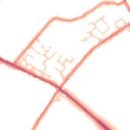 Daytime road noise heatmap for CA15 7EL