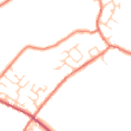 Daytime road noise heatmap for CA15 7ES