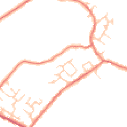 Daytime road noise heatmap for CA15 7EY