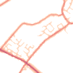 Daytime road noise heatmap for CA15 7HA