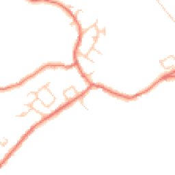 Daytime road noise heatmap for CA15 7HG