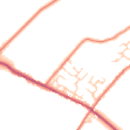 Daytime road noise heatmap for CA15 7HL