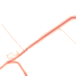 Daytime road noise heatmap for CA15 7JZ