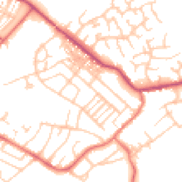 Daytime road noise heatmap for CA15 7QB