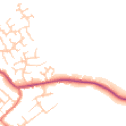 Daytime road noise heatmap for CA15 7RE