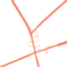 Daytime road noise heatmap for CA15 7RN
