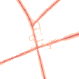 Daytime road noise heatmap for CA15 7RX