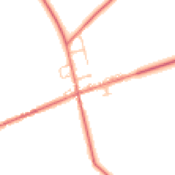 Daytime road noise heatmap for CA15 7SA