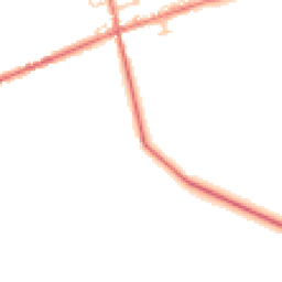 Daytime road noise heatmap for CA15 7SP